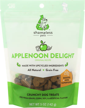 SHAMELESS PETS: Treat Dog Applenoon Delight, 5 oz