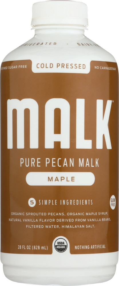 MALK: Pure Pecan Malk Maple, 28 oz