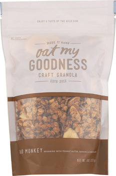 OAT MY GOODNESS: Granola Bad Monkey, 8 oz