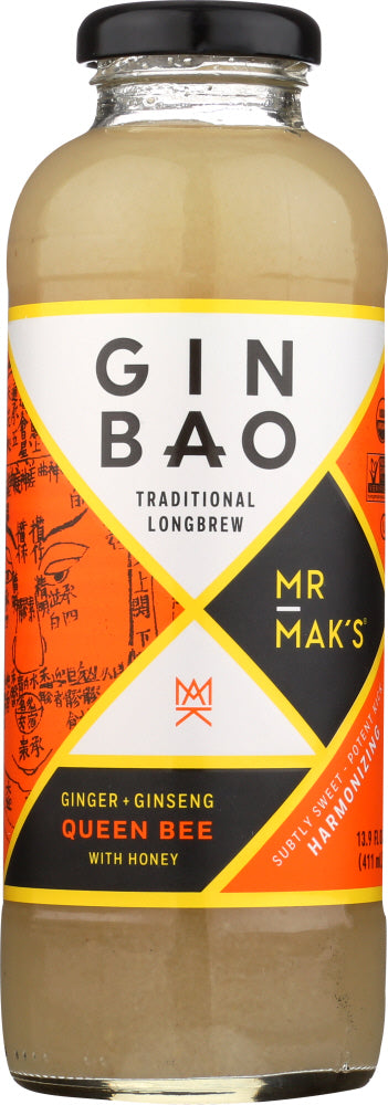 MR MAKS GINBAO: Queenbee Ginger Honey, 13.9 fl oz