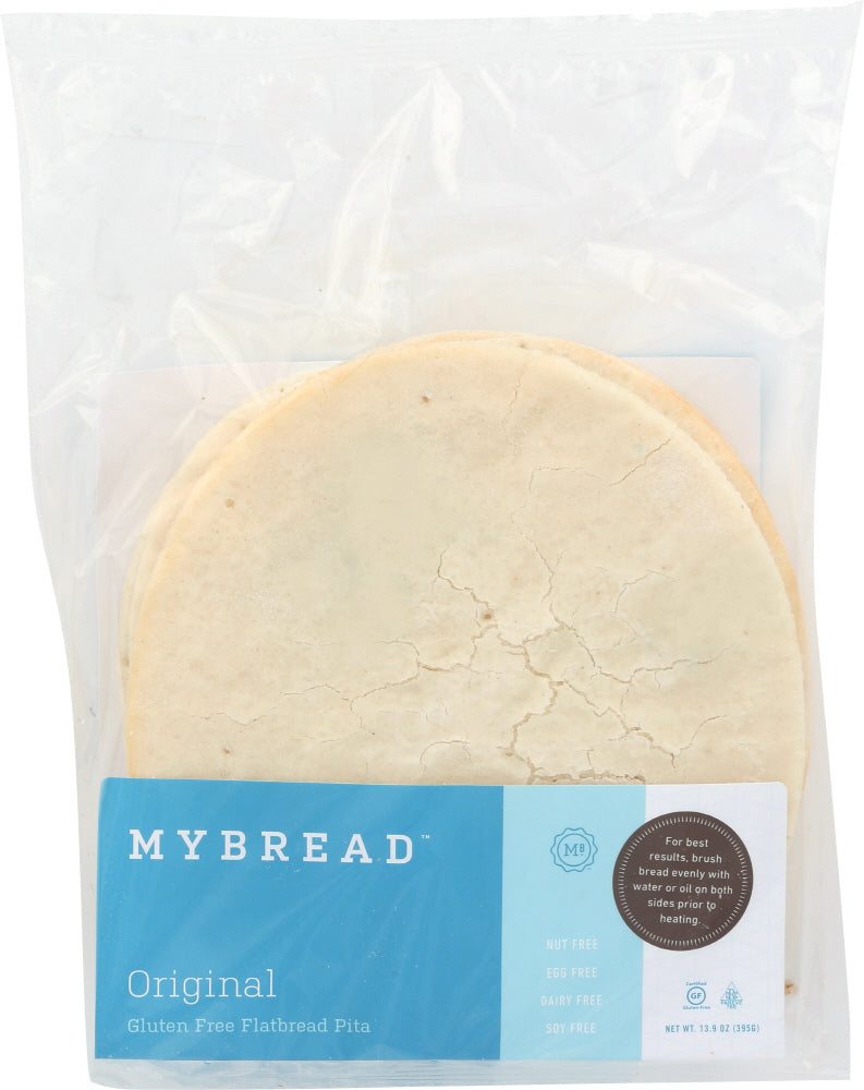 MY BREAD: Pita Original Gluten-Free, 13.9 oz