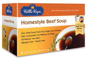 KETTLE KUPS: Soup Beef, 8 pc