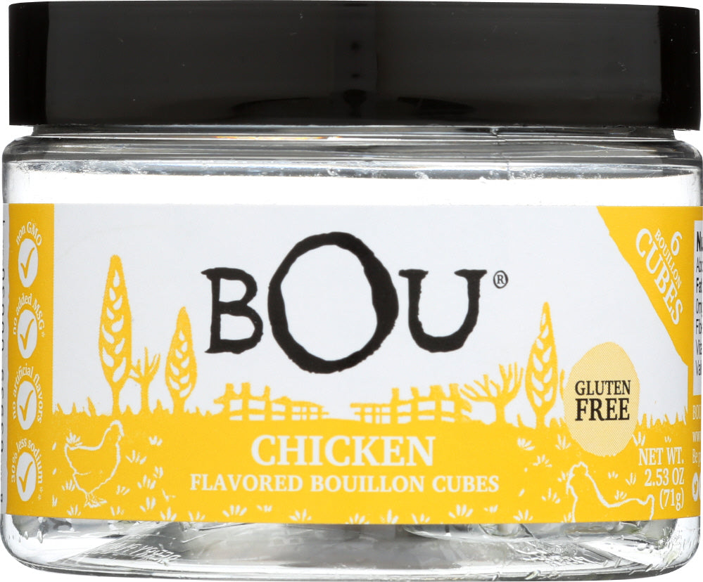 BOU BRANDS: Bouillon Cubes Chicken Flavored, 2.53 oz