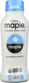 DRINK MAPLE: Organic Pure Maple Water, 12 fl oz