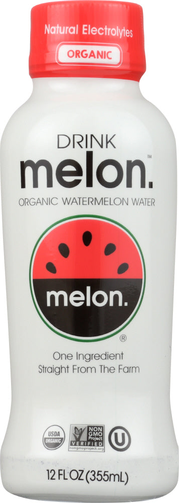 DRINKMELON: Melon Organic Watermelon Water, 12 fl oz