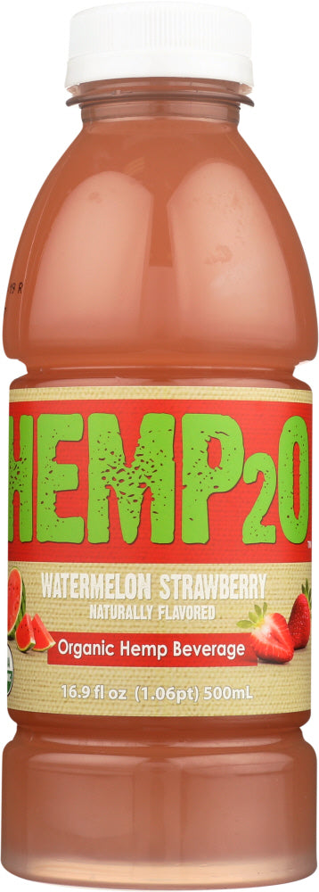 HEMP2O: Watermelon Strawberry Organic Water, 16.9 oz