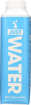 JUST WATER: Spring Water, 16.9 oz