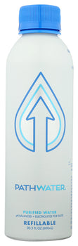 PATHWATER: Water Purified Aluminum Bottle, 20.3 oz