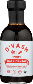 DVASH ORGANICS: Nectar Date Cayene Organic, 16.6 oz