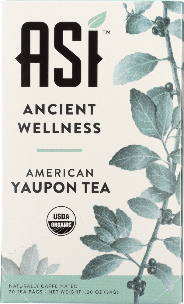 ASI YAUPON: Tea Yaupon Ancient Wellness, 20 bg