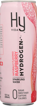 HYVIDA: Water Sparkling Raspberry, 12 fo