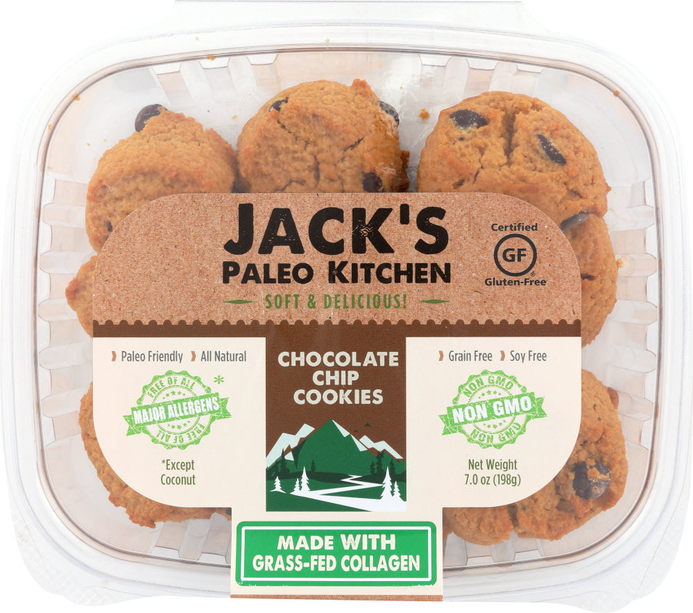 JACKS PALEO KITCHEN: Paleo Chocolate Chip Cookies, 7 oz