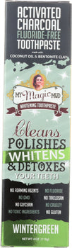 MY MAGIC MUD: Toothpaste Chrcl Wntrgrn, 4 oz