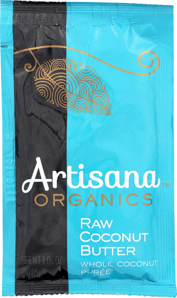 ARTISANA: Organic Coconut Butter Raw Squeeze Pack, 1.06 oz