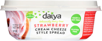 DAIYA: Strawberry Cream Cheese Style Spread, 8 oz