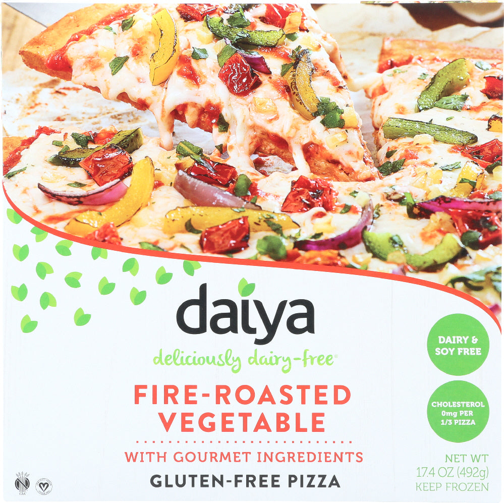 DAIYA: Fire Roasted Vegetable Pizza, 17.4 oz