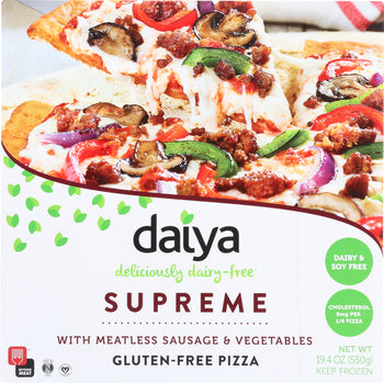 DAIYA: Pizza Cheese Supreme Gluten Free, 19.4 oz