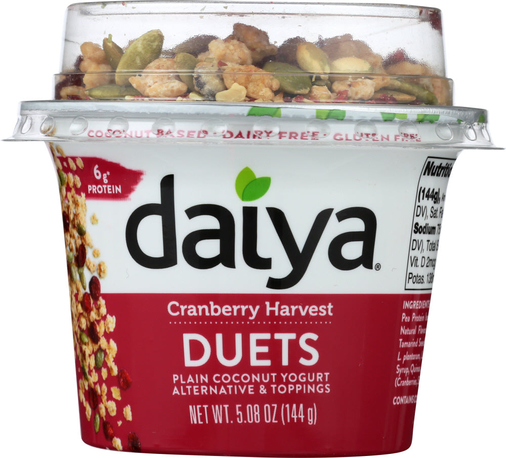 DAIYA: Cranberry Harvest Duets Yogurt, 5.08 oz