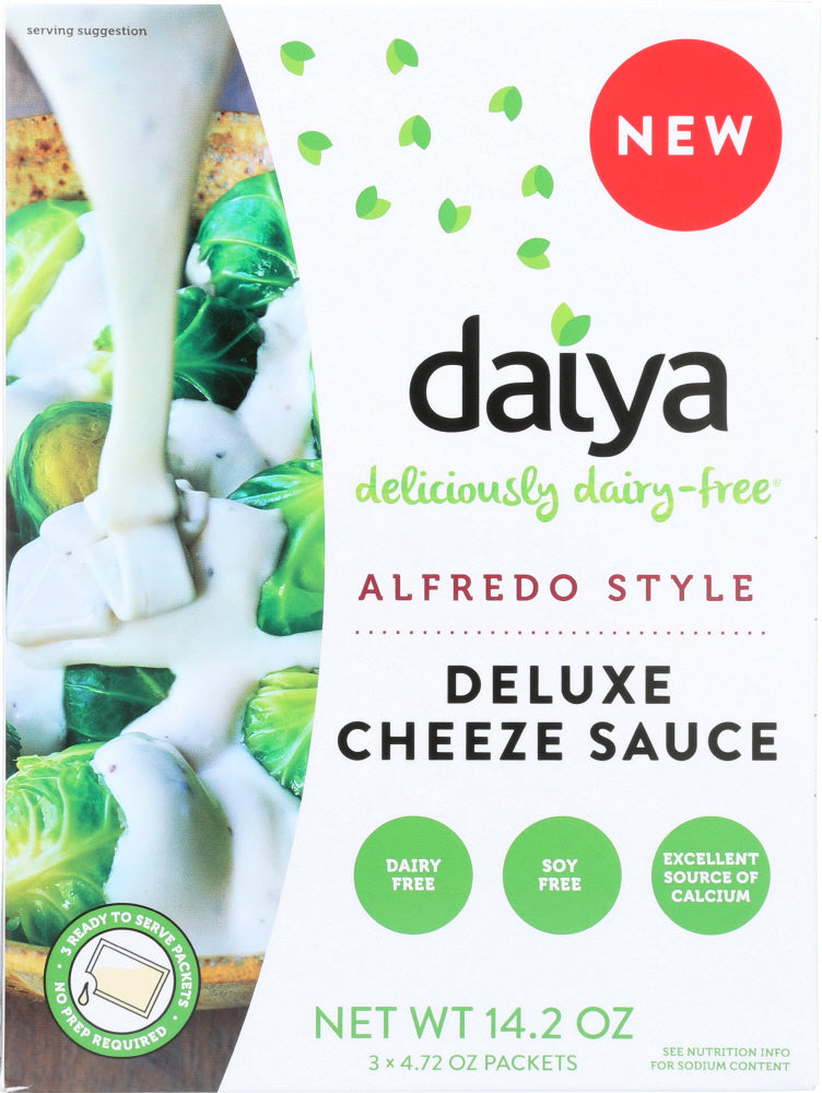 DAIYA: Sauce Cheeze Alfredo Style Deluxe, 14.2 oz