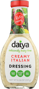 DAIYA: Creamy Italian Dairy-Free Dressing, 8.36 oz