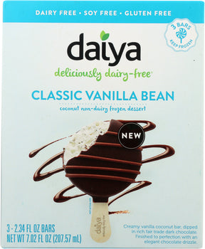 DAIYA: Bar Vanilla Bean Classic, 7.8 oz