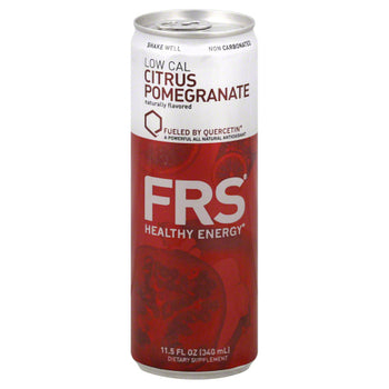 FRS HEALTHY ENERGY: Low Cal Energy Drink Citrus Pomegranate, 11.5 oz