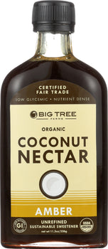BIG TREE FARMS: Coconut Nectar Organic Amber, 11.5 oz