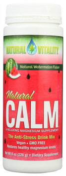 NATURAL VITALITY: Calm Watermelon Flavor Drink Mix, 8 oz