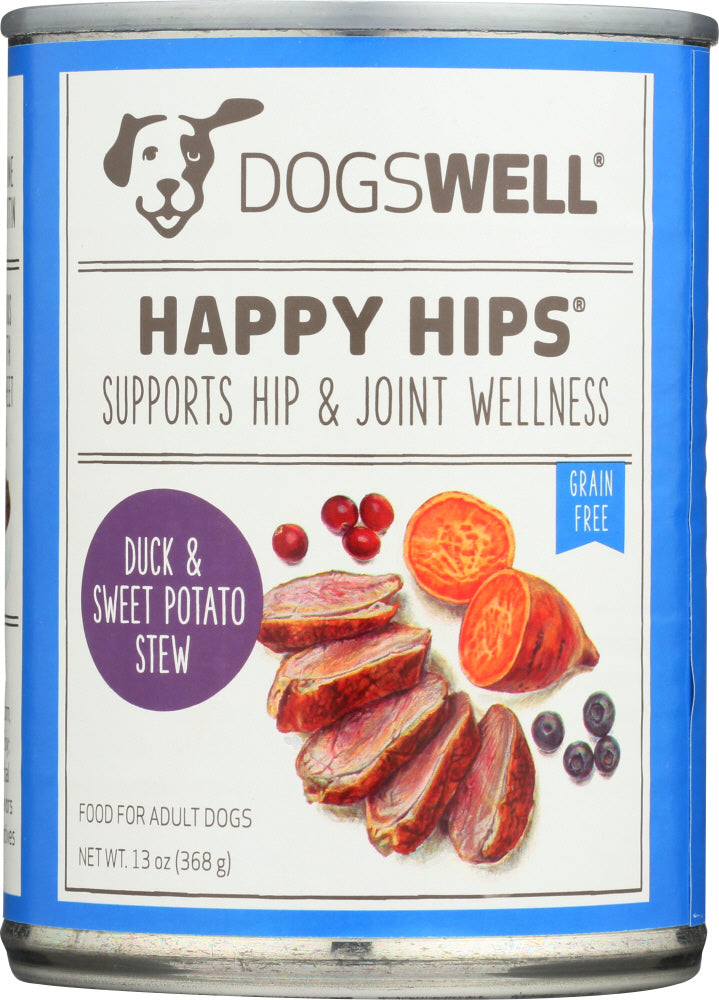 DOGSWELL: Treat Happy Hips Duck and Sweet Potato, 13 oz