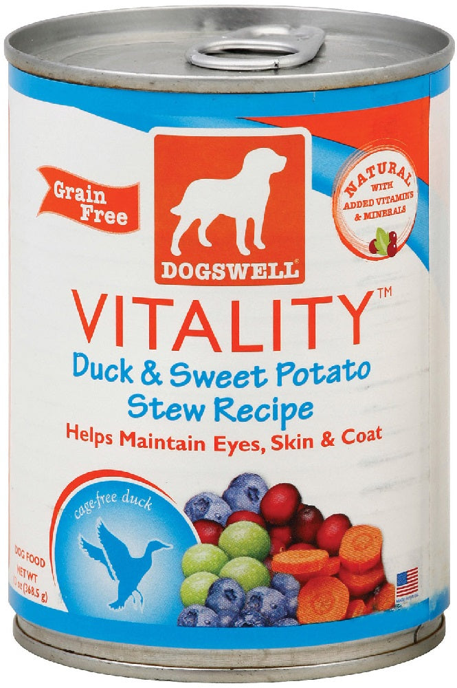 DOGSWELL: Treat Vitality Duck and Sweet Potato, 13 oz