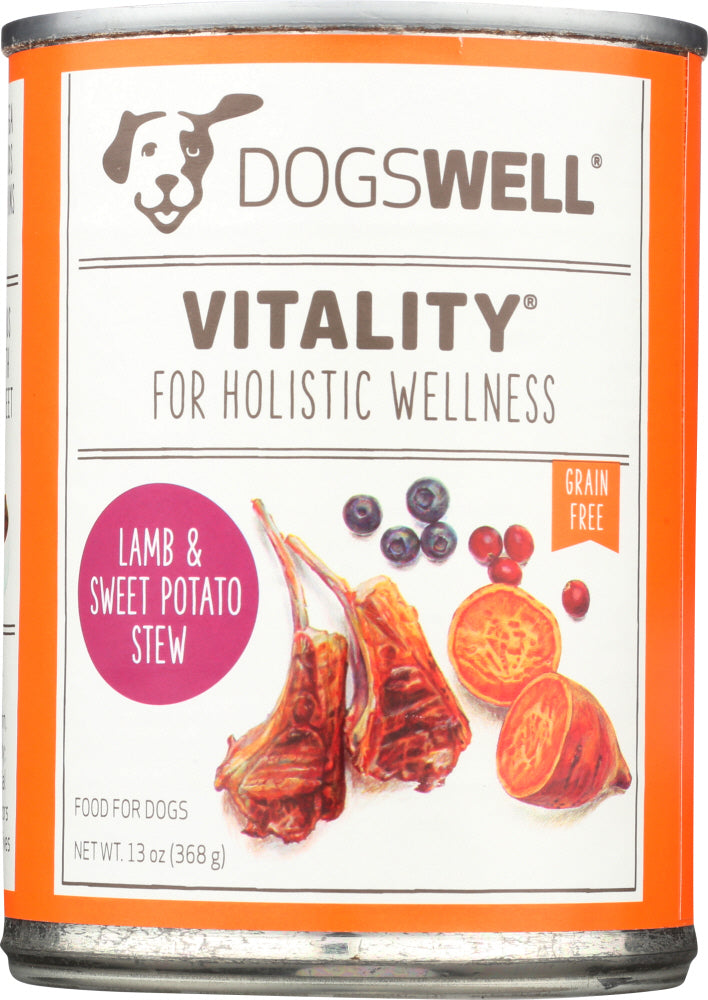 DOGSWELL: Treat Vitality Lamb Sweet Potato, 13 oz