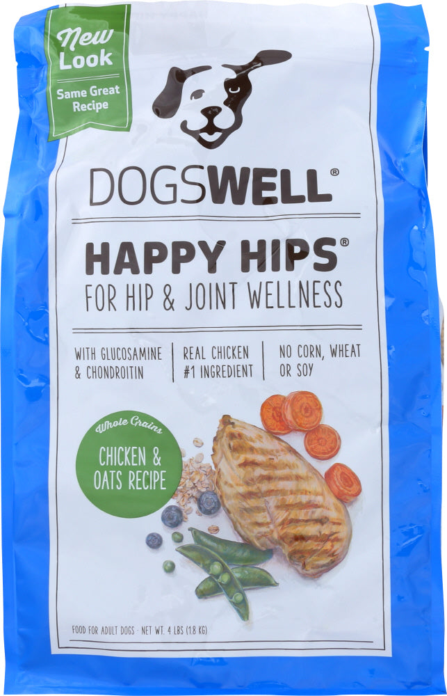 DOGSWELL: Treat Happy Hips Chicken and Oats Recipe, 4 lb