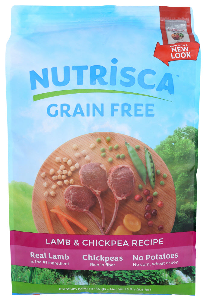 DOGSWELL: Nutrisca Lamb Chickpea, 15 lb