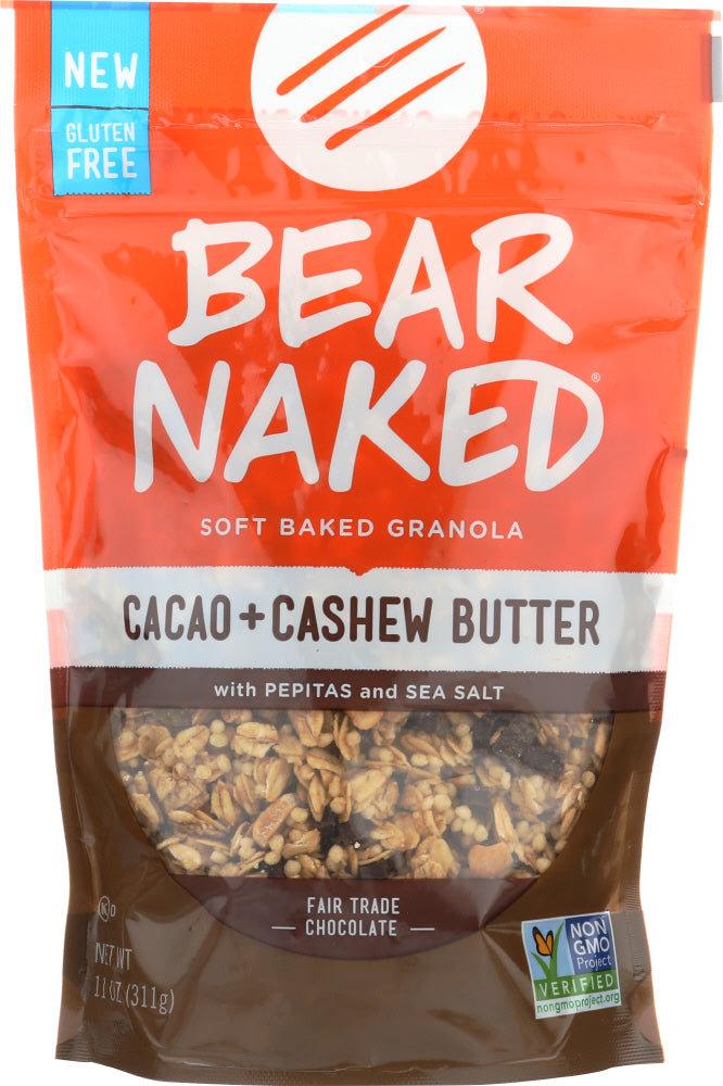 BEAR NAKED: Cacao Cashew Butter Granola, 11 oz