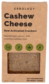 ERBOLOGY: Crackers Cashew Cheese, 1.8 oz