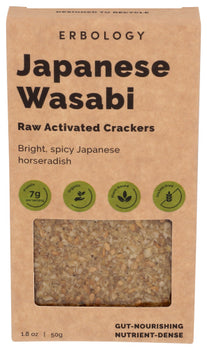 ERBOLOGY: Crackers Wasabi Japanese, 1.8 oz