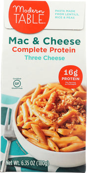 MODERN TABLE: Mac N Cheese Protein 3 Cheese, 6.35 oz