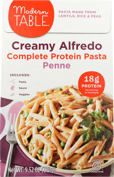 MODERN TABLE: Pasta Protein Creamy Alfredo Meal Kit, 9.52 oz