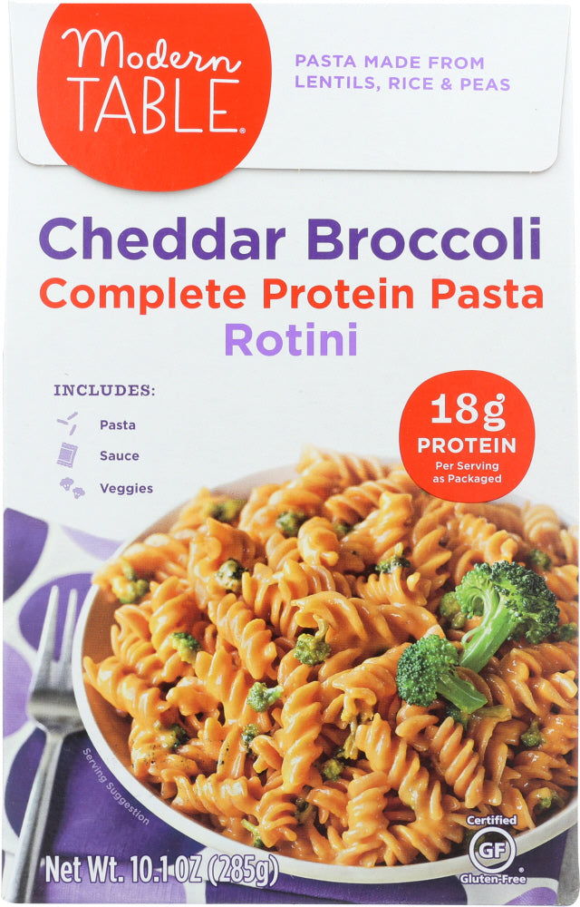 MODERN TABLE: Pasta Protein Cheddar Broccoli Meal Kit, 10.1 oz