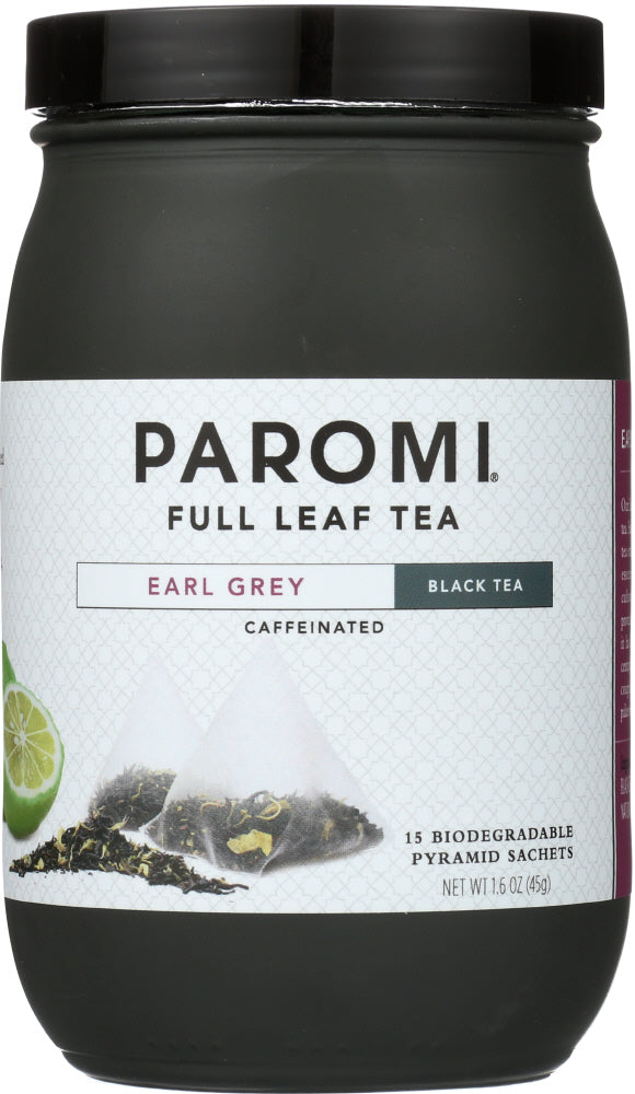 PAROMI TEA: Tea Earl Grey Black, 1.6 oz