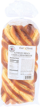 EURO CLASSIC: Authentic French Cheese & Cream Brioche, 14.11 oz