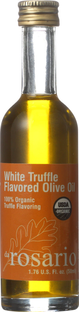 DAROSARIO ORGANICS: Organic White Truffle Flavored Olive Oil, 1.76 oz