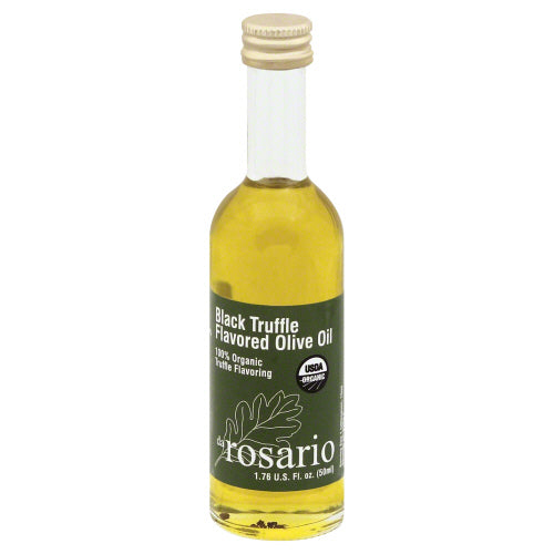 DAROSARIO ORGANICS: Organic Black Truffle Flavored Olive Oil, 1.76 oz