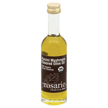 DAROSARIO ORGANICS: Porcini Mushroom Flavored Olive Oil, 1.76 oz