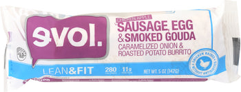 EVOL: Sausage, Egg, and Smoked Gouda, 5 oz