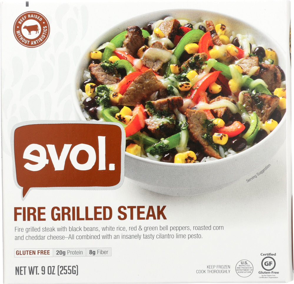 EVOL: Fire Grilled Steak Bowl, 9 oz