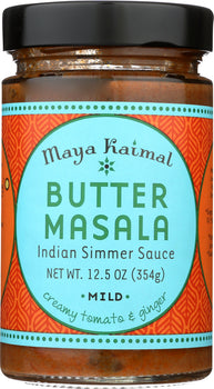 MAYA KAIMAL: Indian Simmer Sauce Butter Masala Mild, 12.5 oz