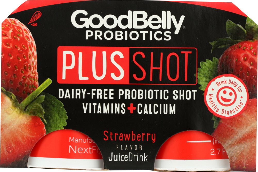 GOOD BELLY: Plus Shot Strawberry Juice, 10.8 oz