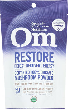 OM ORGANIC MUSHROOM NUTRITION: Critical Care Matrix, 100 gm