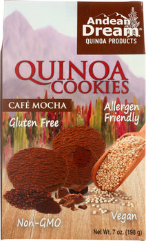 ANDEAN DREAM: Quinoa Cookies Cafe Mocha, 7 oz